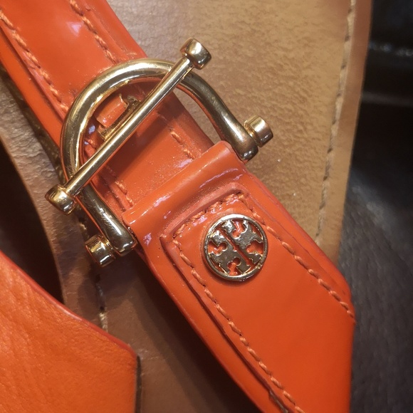 Tory Burch, size 7.5, orange - Picture 2 of 3
